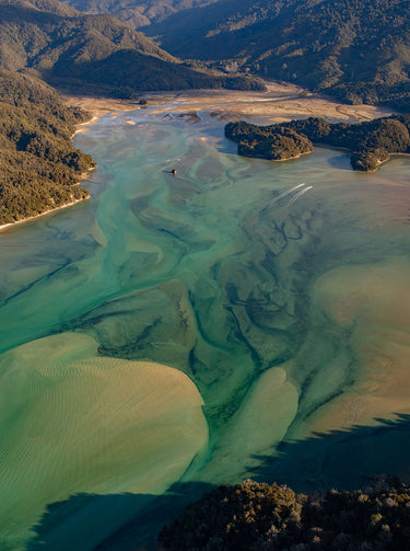 Awaroa Bay fine art landscape photograph, Mackenzie Country, New Zealand by Emma Willetts
