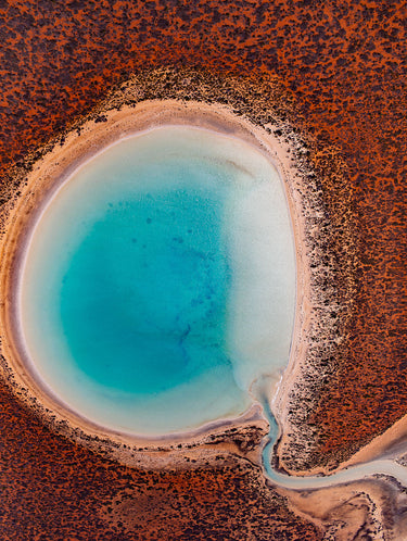 Big Lagoon photo print Shark Bay Australia
