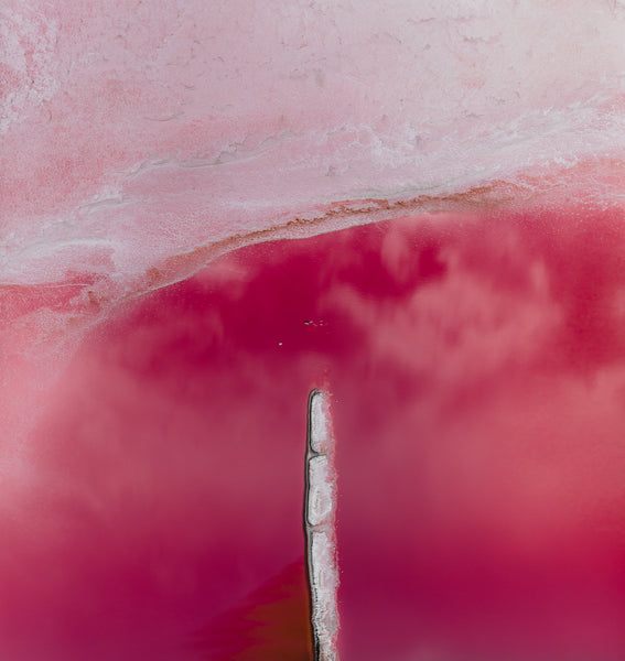 'Salty Reflections' Photographic Print, Hutt Lagoon, Western Australia