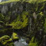 Fjadrárgljúr Canyon fine art landscape photograph, Iceland by Emma Willetts