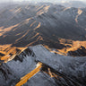 Lindis Ridgeline fine art landscape photograph, Lindis Pass, New Zealand by Emma Willetts