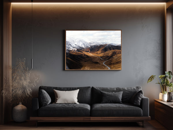 Winding Road | Lindis Pass, New Zealand
