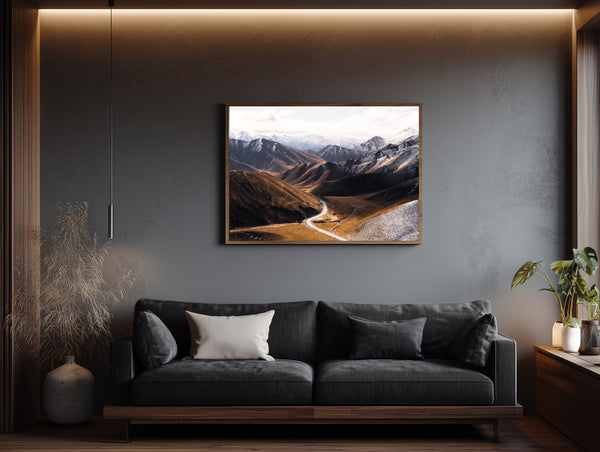 Through the Lindis | Lindis Pass, New Zealand