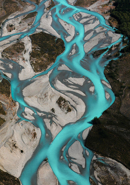 Tekapo River fine art landscape photograph by Emma Willetts