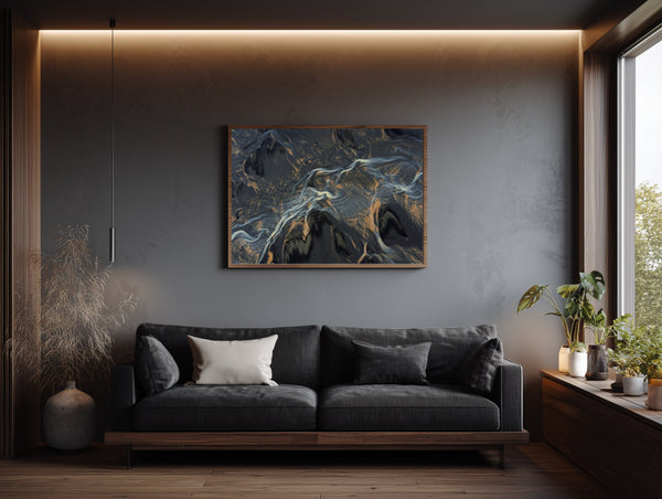 'Auric Flow' Photographic Print