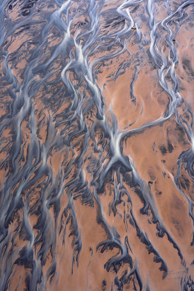 'River Bones' Photographic Print, Iceland