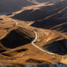 Lindis Tones fine art landscape photograph, Lindis Pass, New Zealand by Emma Willetts