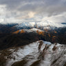 Coronet Peak Glow fine art landscape photograph by Emma Willetts