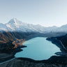 Tasman Lake fine art landscape photograph, Mackenzie Country, New Zealand by Emma Willetts