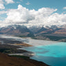 Perspective fine art landscape photograph, Mackenzie Country, New Zealand by Emma Willetts