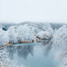 Kellands Pond Hoar Frost fine art landscape photograph by Emma Willetts