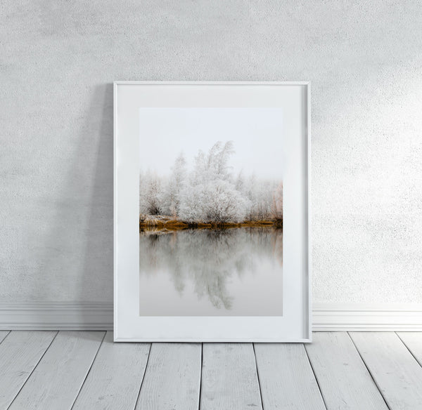 'Be Still' Photographic Print, Kellands Pond